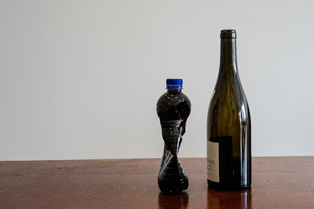 How can you best store an opened wine bottle?