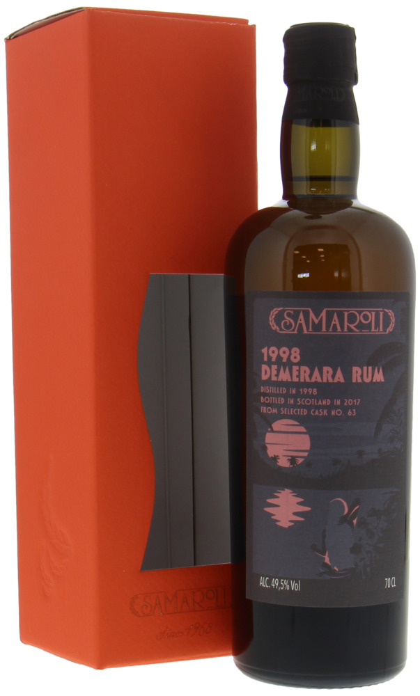 Samaroli - 1998 Demerara Rum Cask 63 49.5% 1998