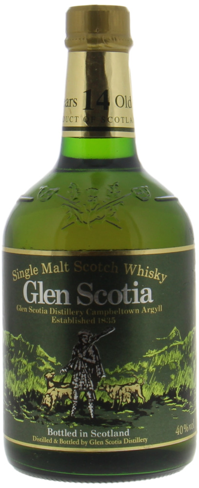 Glen Scotia  - 14 Years Old Dumpy Bottle 40% NV