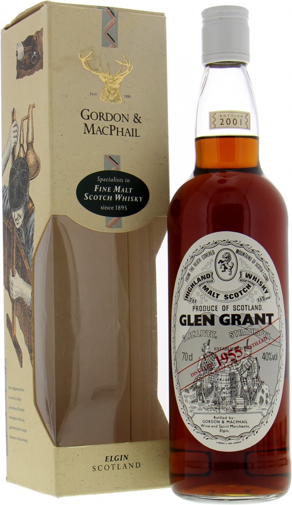 Glen Grant - 1955 Gordon & MacPhail 40% 1955
