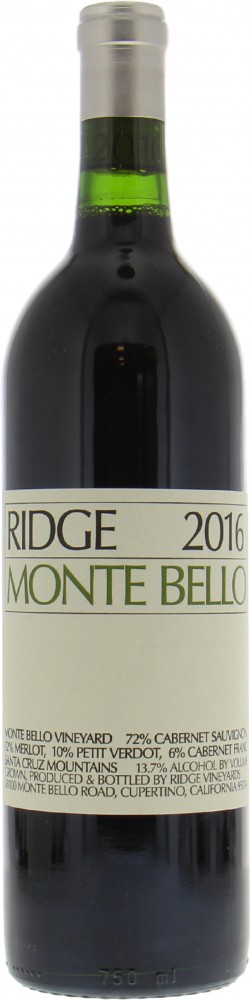 Ridge - Monte Bello 2016