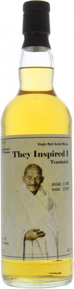 Teaninich - 20 Years Old M.Wigman They Inspired Edition No.2 Ghandi 49,7% 1999