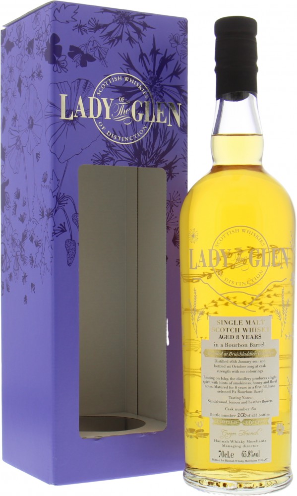 Bruichladdich - 8 Years Old Lady of the Glen Cask 150 65.8% 2011