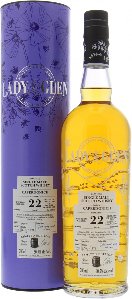 Caperdonich - 22 Years Old Lady of the Glen Cask 19130 60.5% 1997