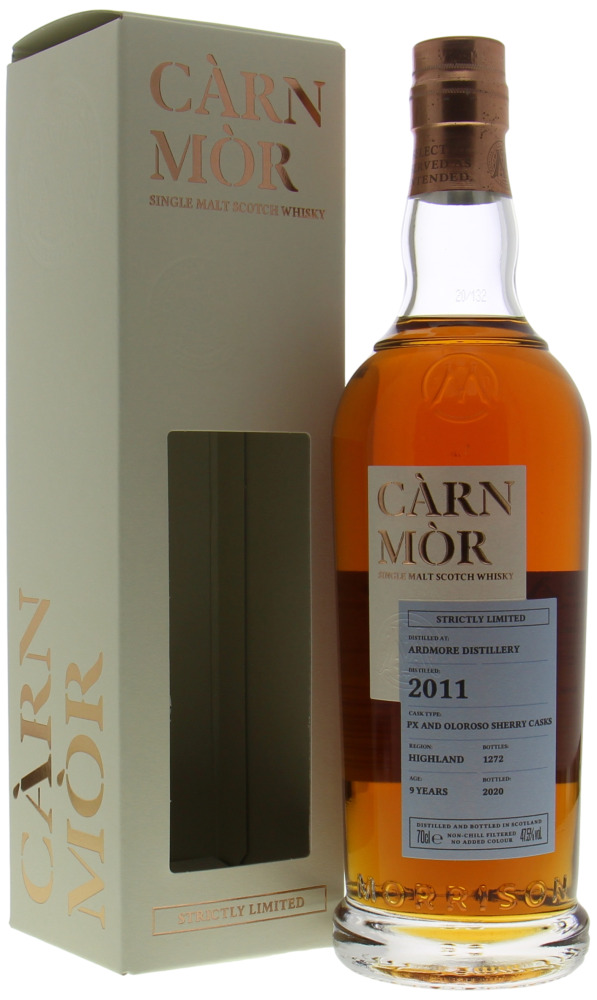 Ardmore - 9 Years Old Càrn Mòr Strictly Limited Edition 47.5% 2011