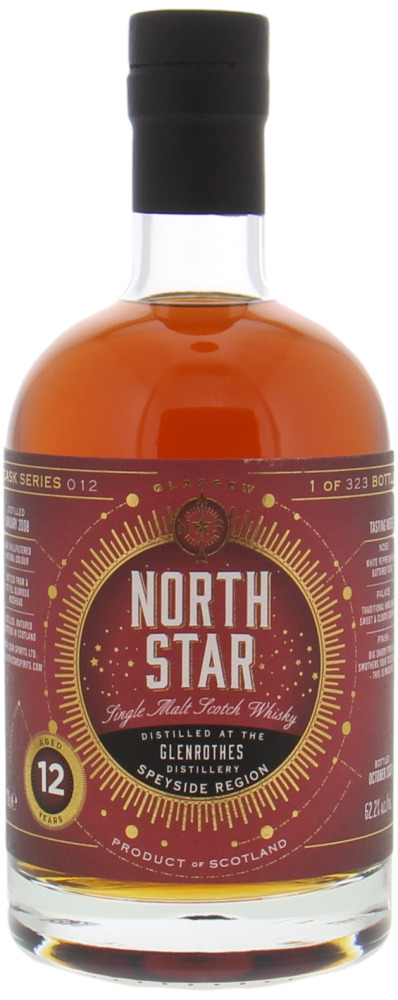 Glenrothes - 12 Years Old North Star Spirits Cask Series 012 62.2% 2008