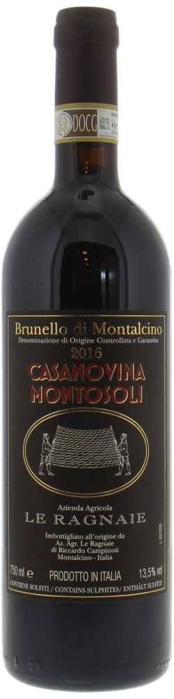 Le Ragnaie - Brunello di Montalcino Casanovina Montosoli 2016