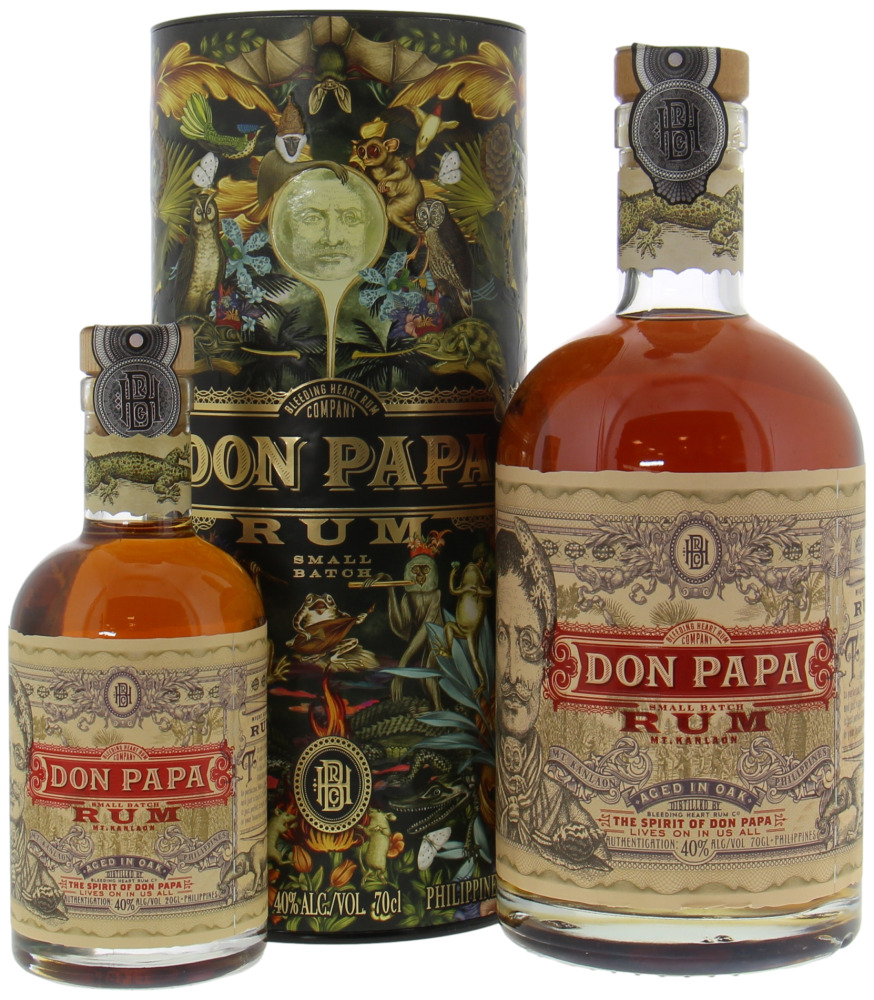 Don Papa - 7 Years Old Small Batch With 20CL Sample 40% NV