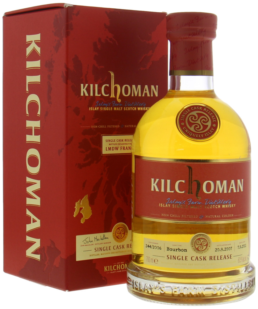 Kilchoman - Single Cask for LMDW Cask 244/2006 60.5% 2007