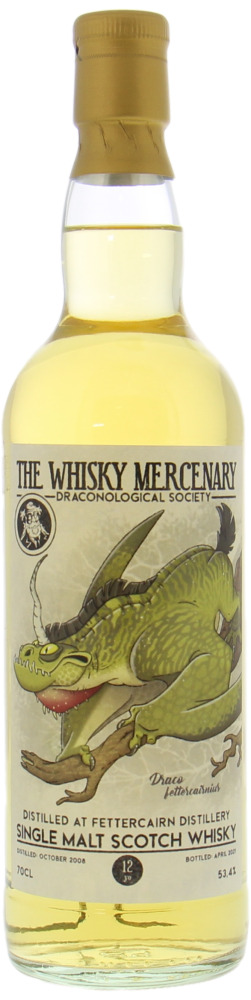 Fettercairn - 12 Years Old The Whisky Mercenary Draconological Society 53.4% 2008