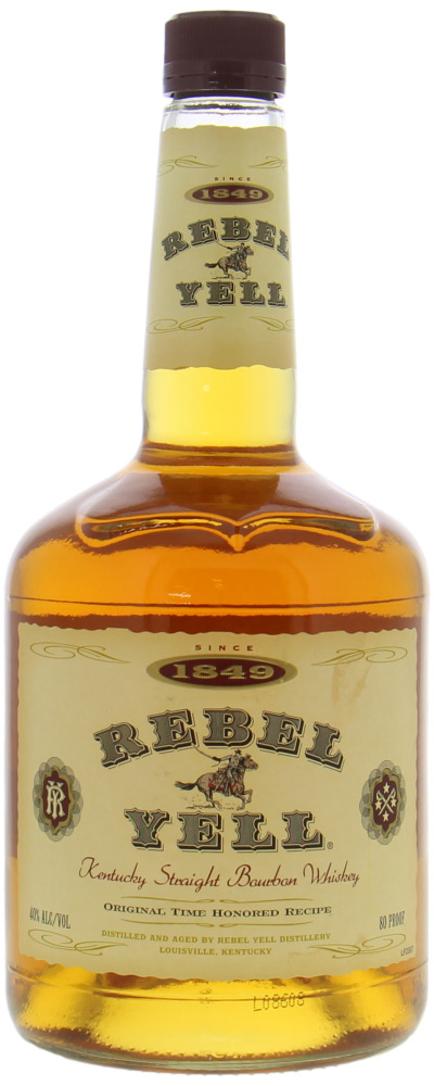 Luxco Distillery  - Rebel Yell Kentucky Straight Bourbon Whiskey Dumpy Bottle 40% NV