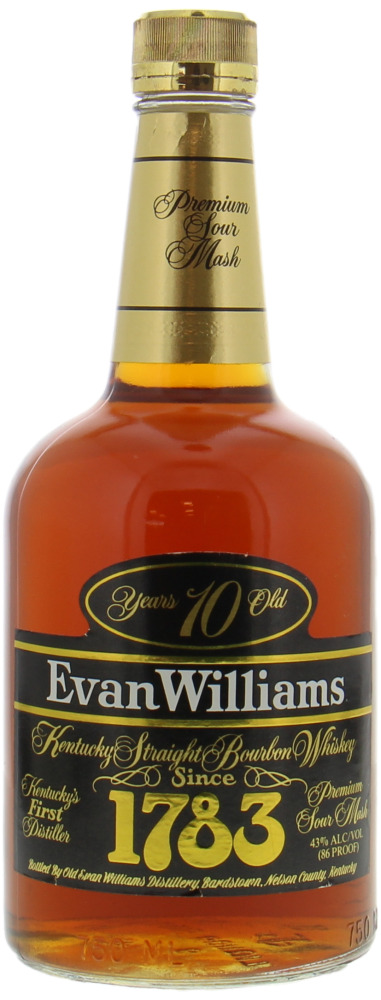 Heaven Hill Distilleries, Inc. - Evan Williams 10 Years Old Dumpy Bottle 43% NV
