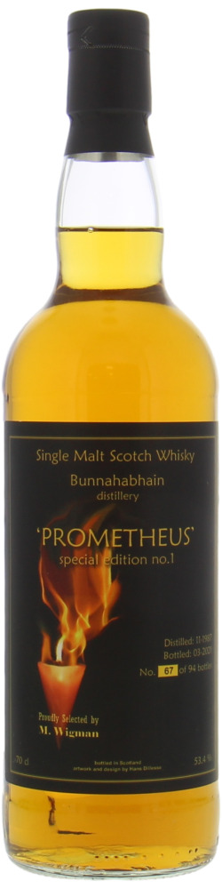 Bunnahabhain - Prometheus33 Years Old Michiel Wigman 53.4% 1987