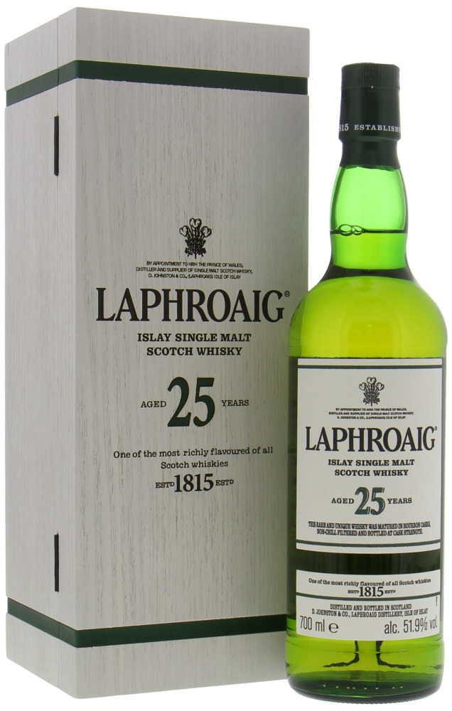Laphroaig - 25 Years Old Cask Strength Edition 2021 51.9% NV