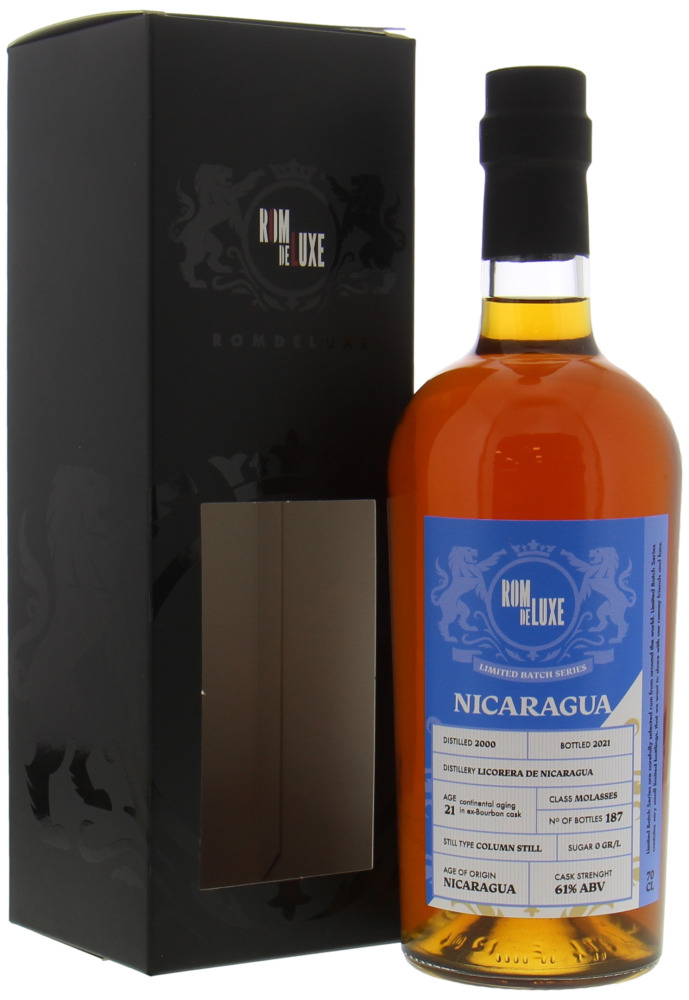 Licorera De Nicaragua - 21 Years Old Limited Batch Series 61% 2000