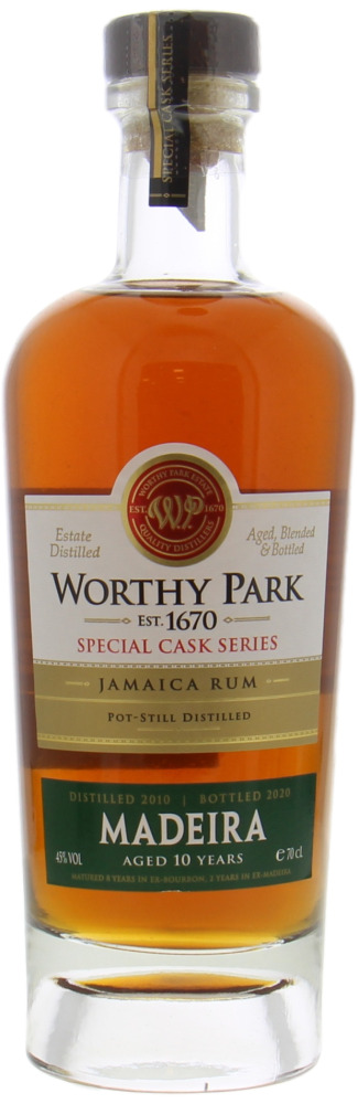 Worthy Park - Single Estate Madeira Cask Special Cask Selection 10 Years Old 45% 2010
