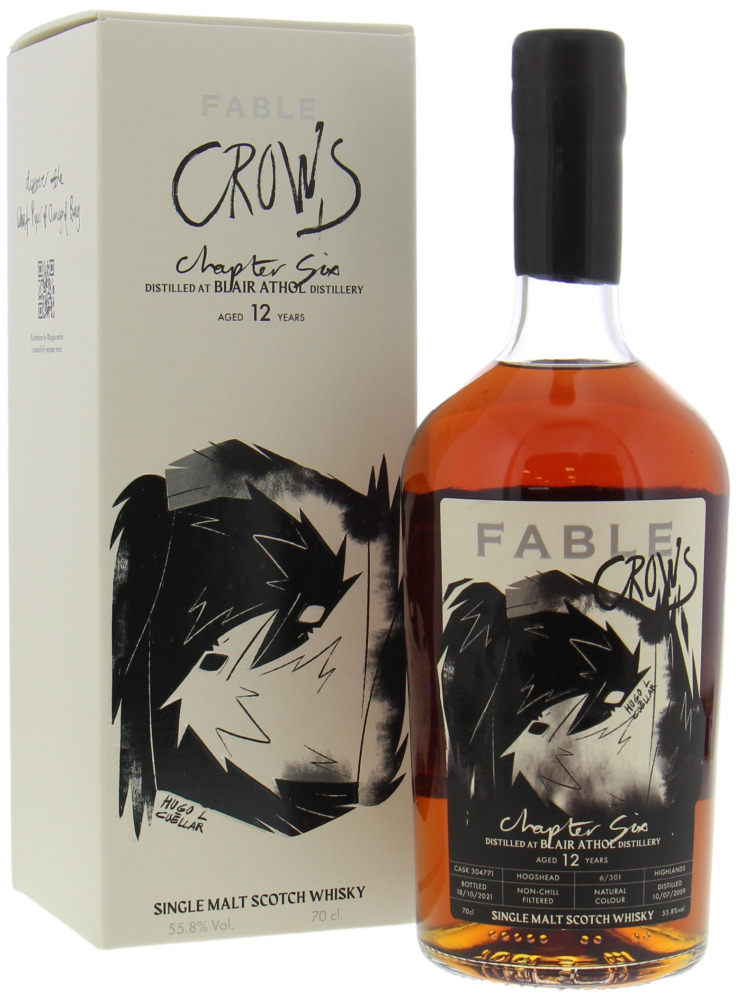 Blair Athol - 12 Years Old The Ghost Piper of Clanyard Bay Crows Cask 304771 55.8% 2009