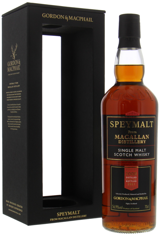 Macallan - 20 Years Old Gordon & MacPhail Speymalt Cask 1776 56.9% 2000