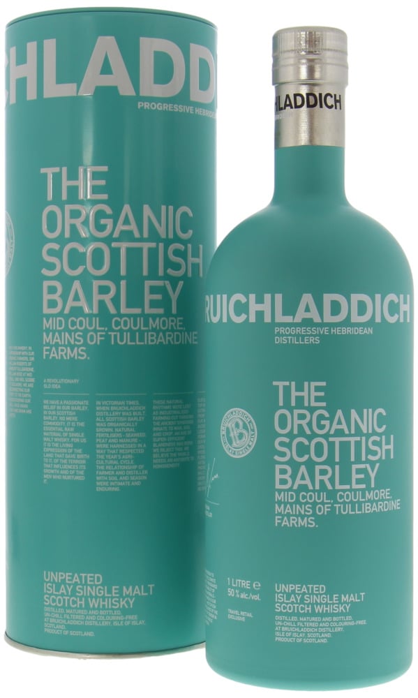 Bruichladdich - The Organic Scottish Barley 50% NV