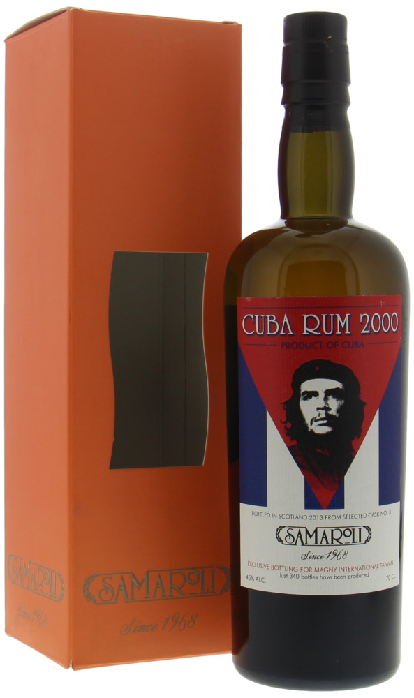Samaroli - 2000 Cuba Rum Cask 3 45% 2000