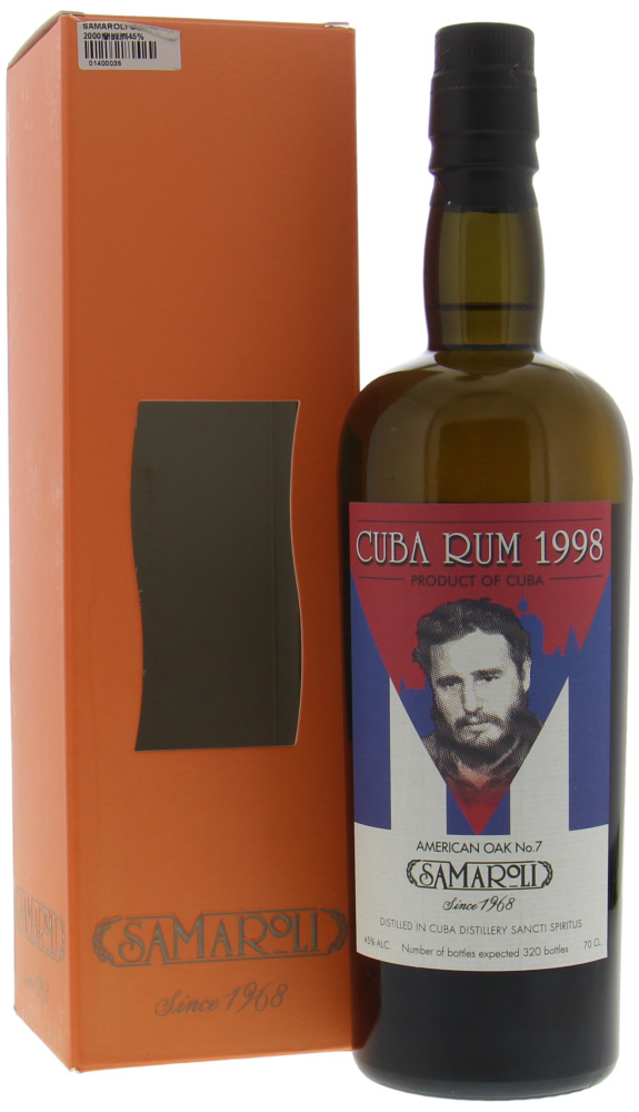 Samaroli - 1998 Cuba Rum Cask 7 45% 1998