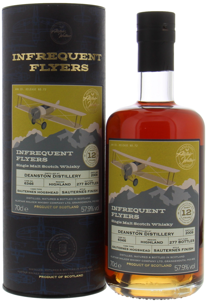 Deanston - 12 Years Old Infrequent Flyers Cask 6346 57.9% 2009