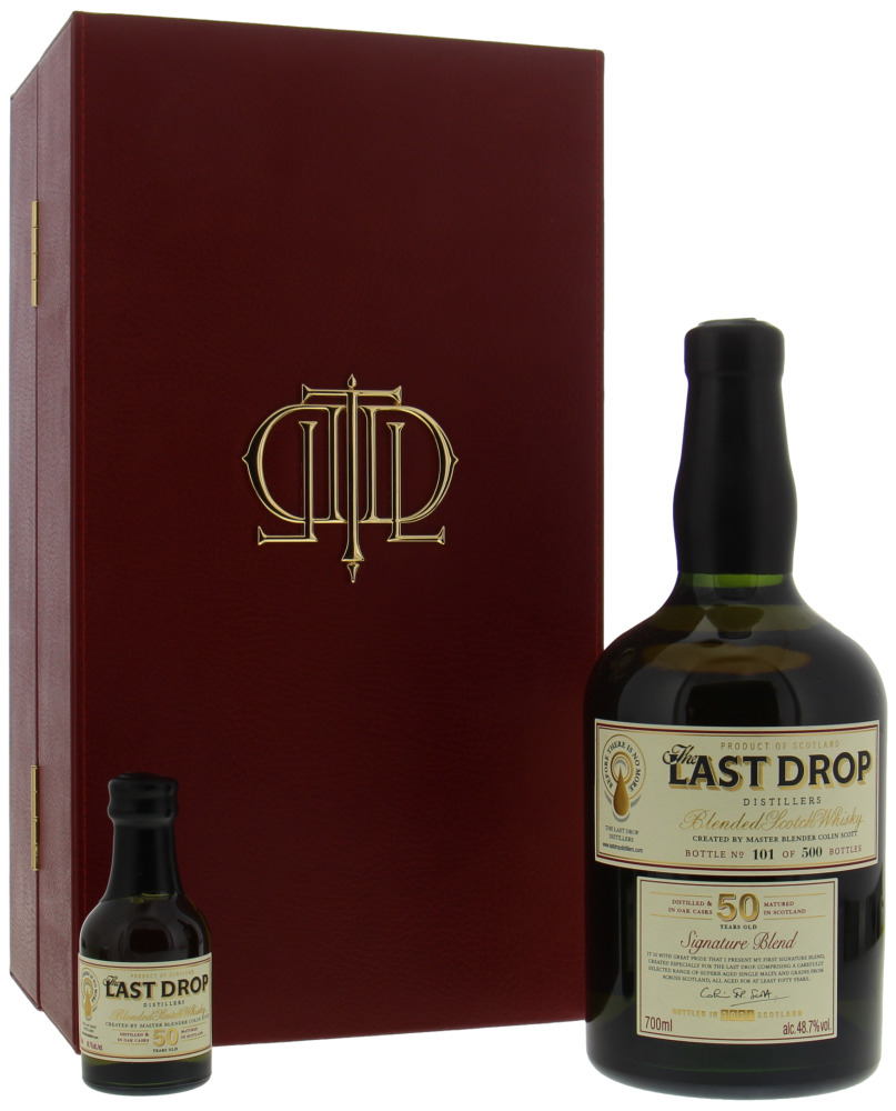 Last Drop Distillers Limited - 50 Years Old Colin Scott Signature Blend 48.7% NV