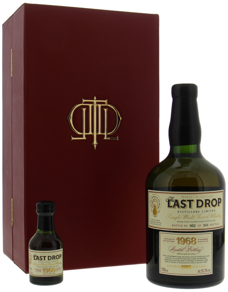Glenrothes - 49 Years Old The Last Drop Distillers Cask 13504 51.3% 1968