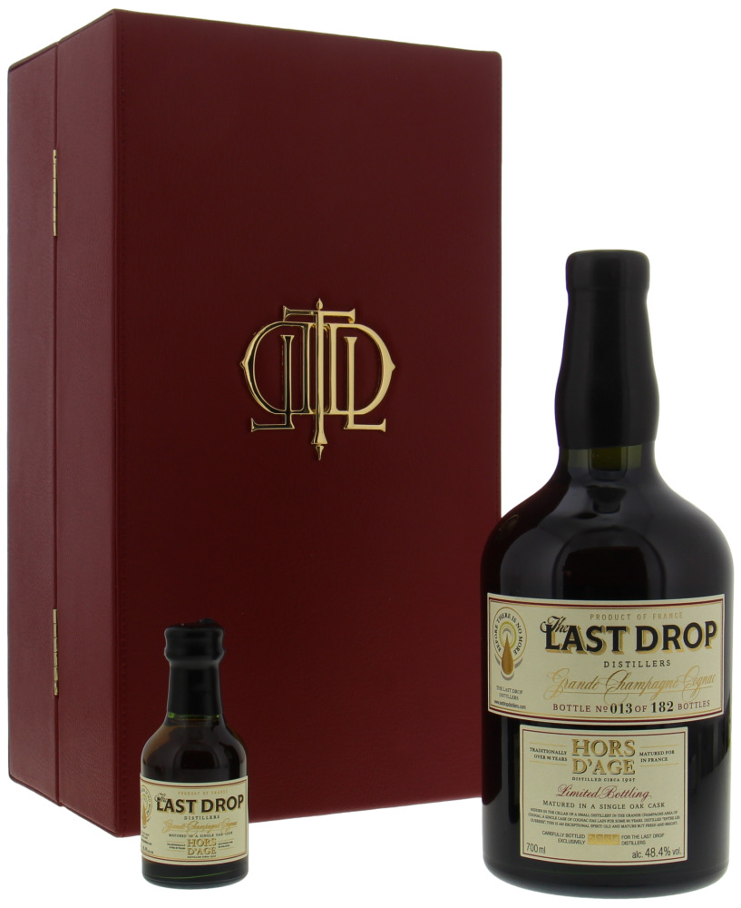 Last Drop Distillers Limited - 1925 Hors d'Age Petite Champagne Cognac 92 Years Old 48.4% 1925