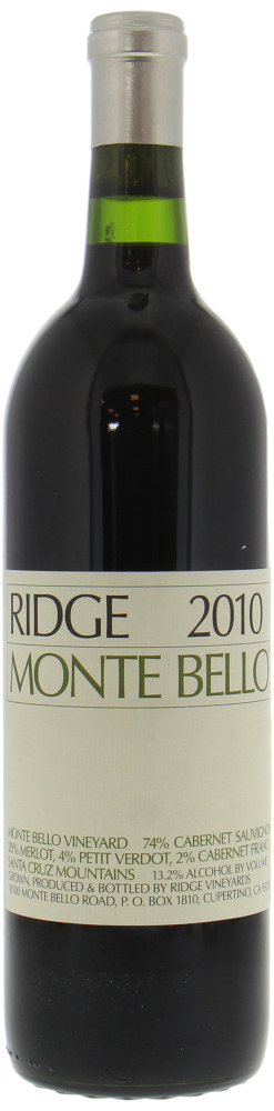 Ridge - Monte Bello 2010