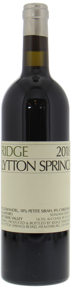 Ridge - Lytton Springs 2016