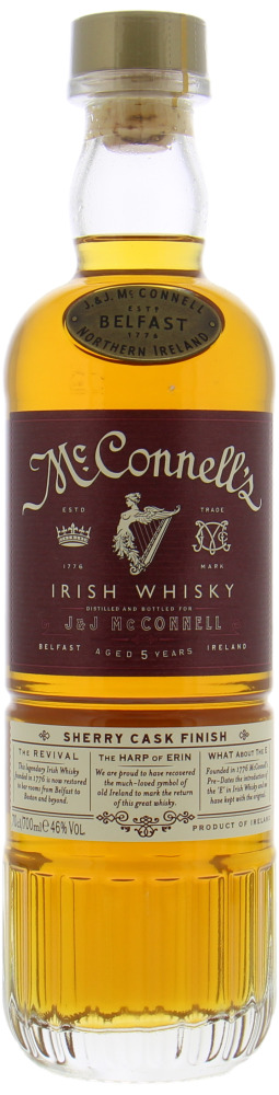 The Great Northern Distillery - McConnell's 5 Years Sherry Cask Finish 42% NV