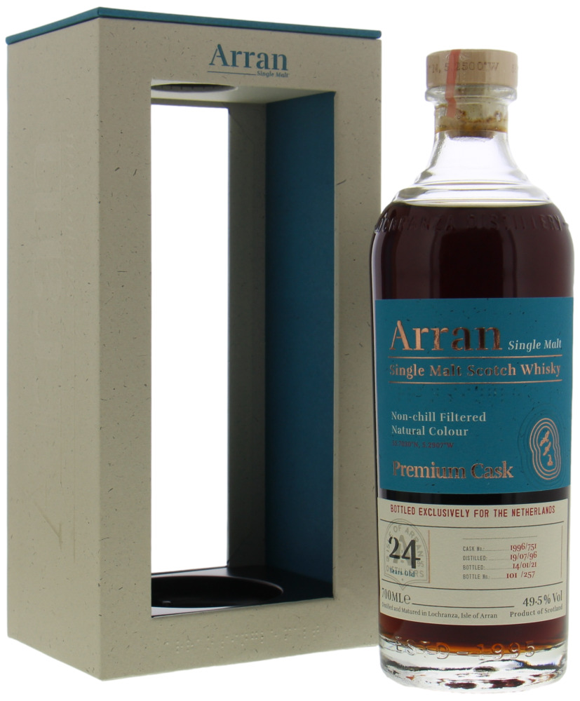 Arran - 24 Years Old The Netherlands Exclusive Single Cask 1996/751 49.5% 1996