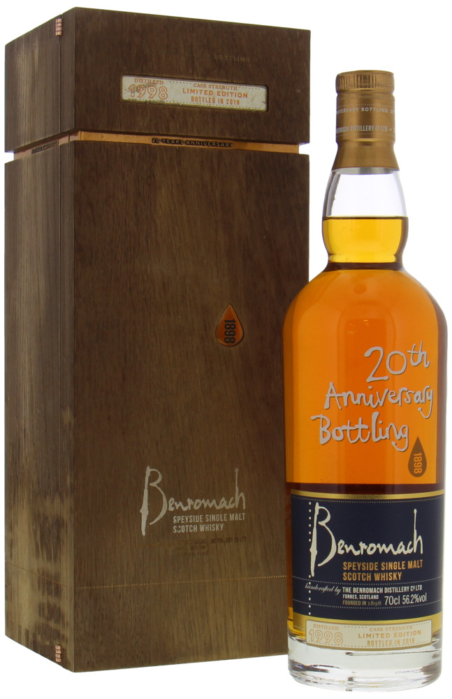 Benromach - 19 Years Old 20th Anniversary Bottling 56.2% 1998