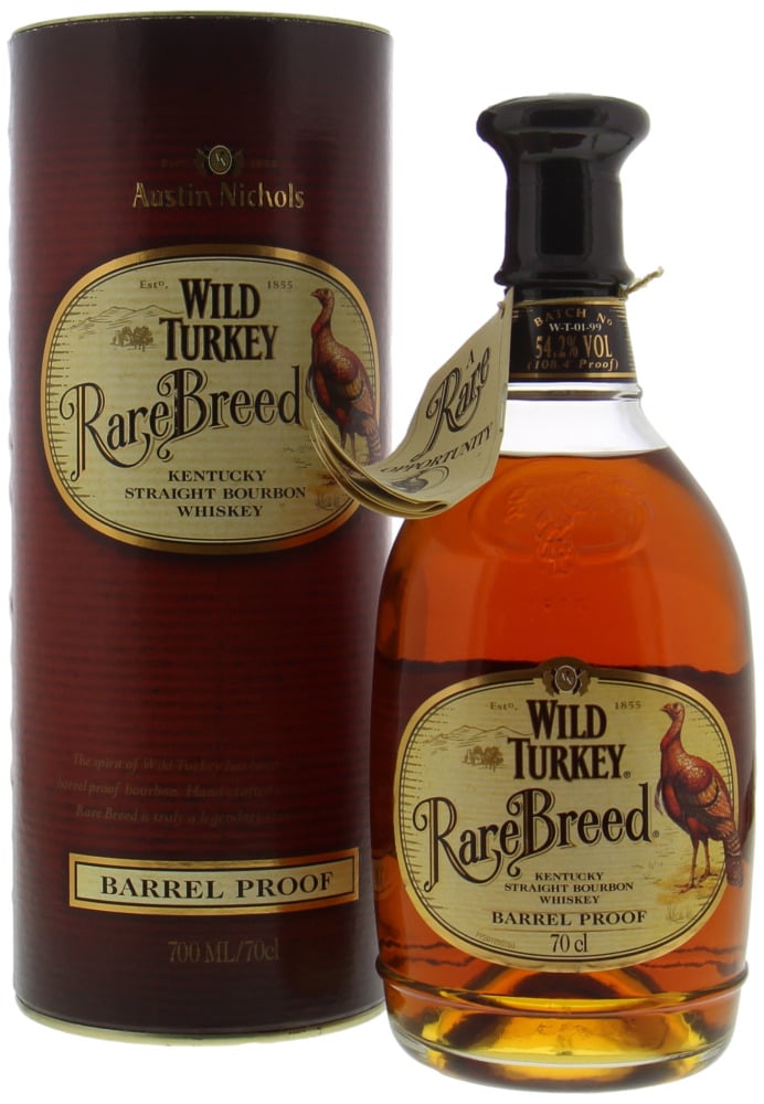 Wild Turkey Distillery - Rare Breed Barrel Proof Batch W-T-01-99 Lawrenceburg 54.2% NV