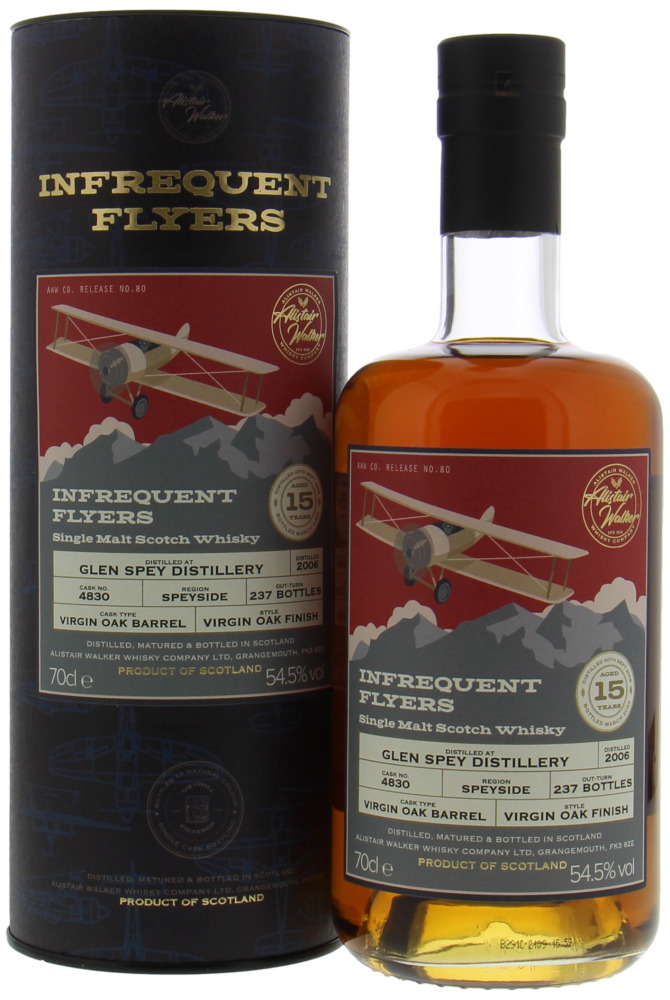 Glen Spey - 15 Years Old Infrequent Flyers Cask 4830 54.5% 2009