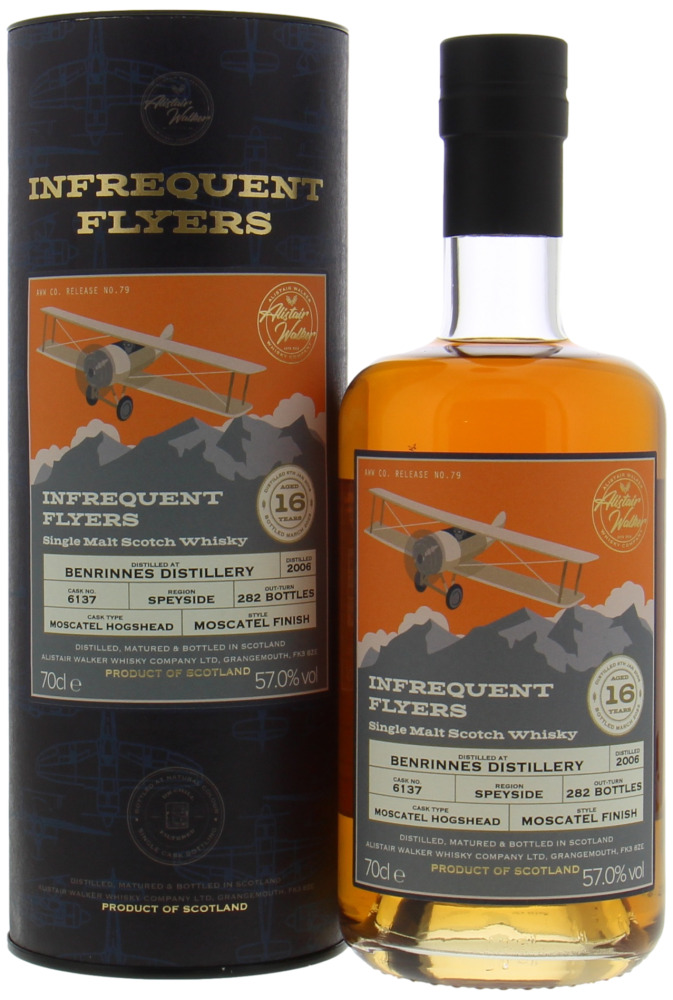 Benrinnes - 16 Years Old Infrequent Flyers Cask 6137 57% 2006