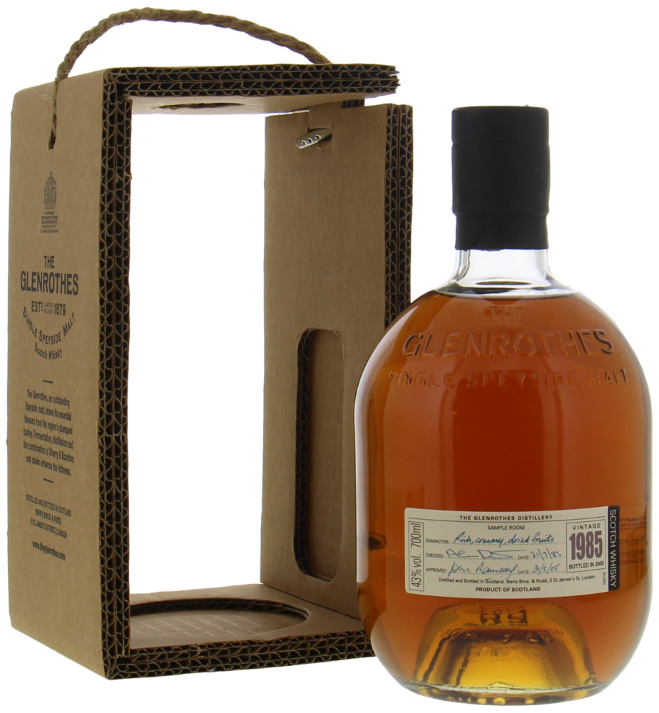 Glenrothes - 1985 Approved: 31.05.05 43% 1985
