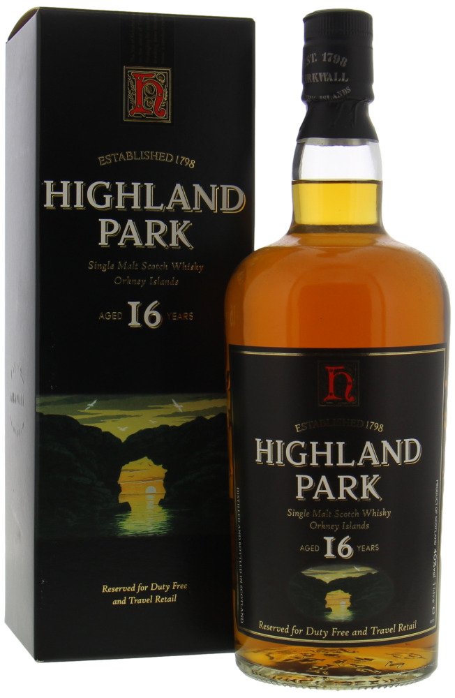 Highland Park - 16 Years Old Duty Free Old Label 40% NV