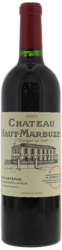 Chateau Haut Marbuzet - Chateau Haut Marbuzet 2000