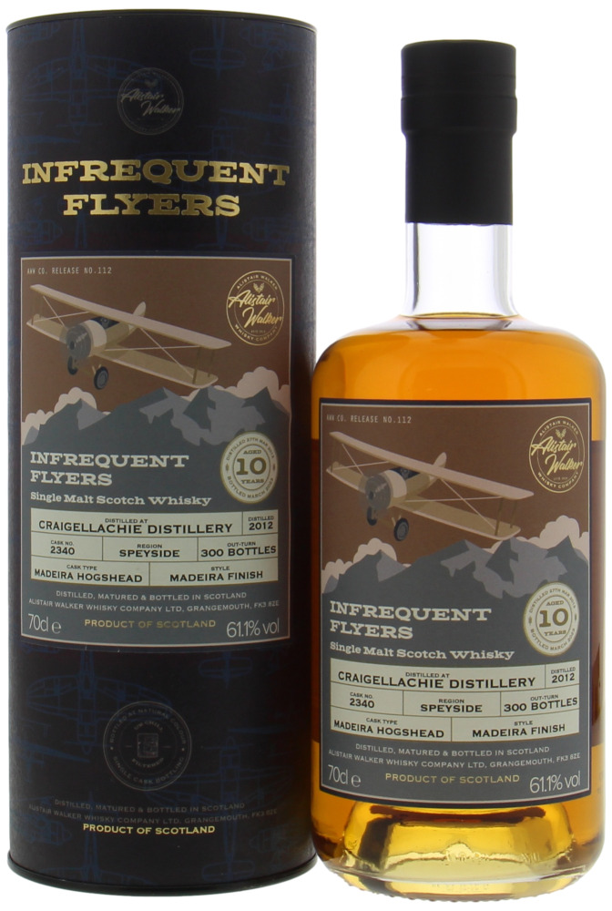 Craigellachie - 10 Years Old Infrequent Flyers Cask 2340 61.1% 2012