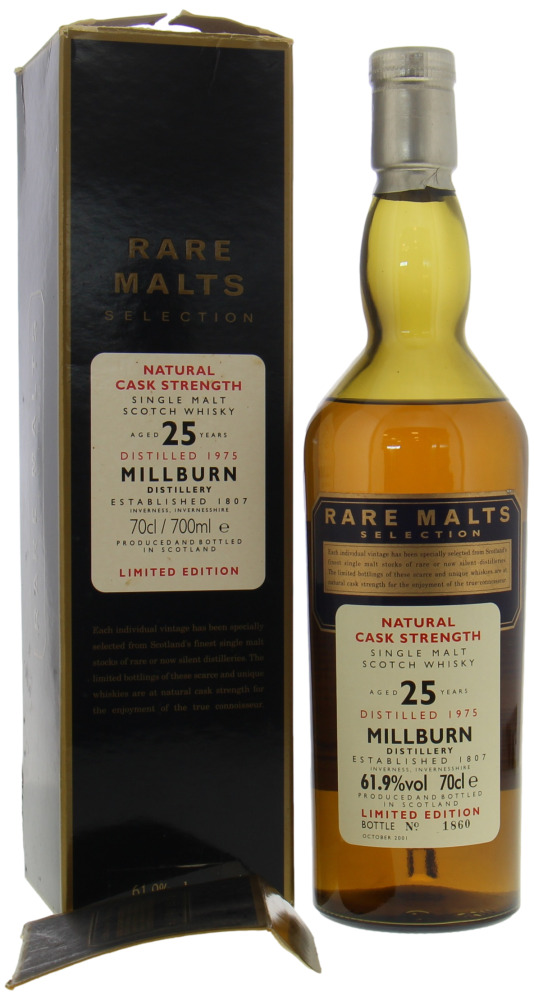 Millburn - 25 Years Old Rare Malts Selection 61.9%  1975