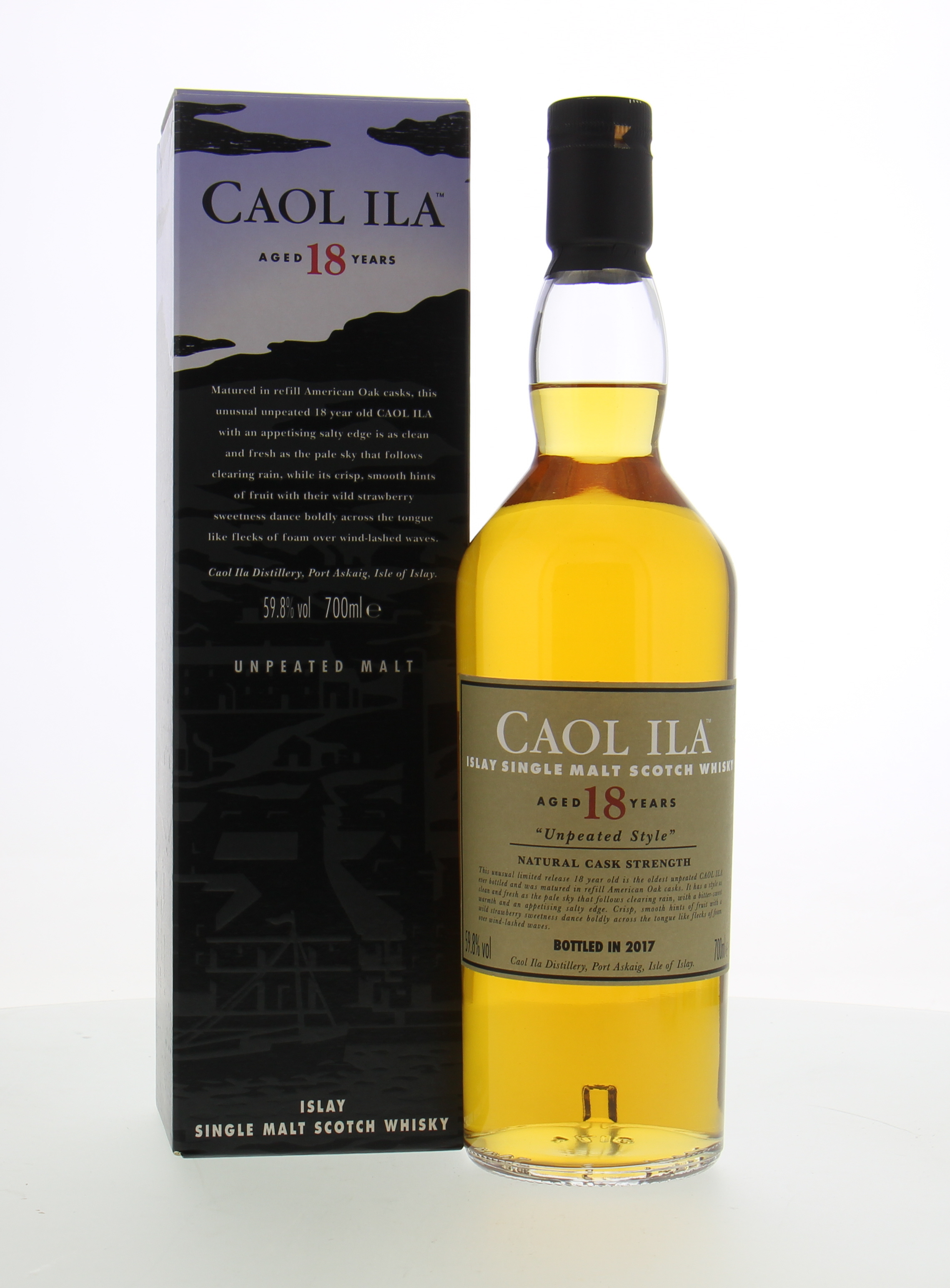 Caol Ila - 18 Years Old Unpeated Style Diageo Special Releases 2017 59.8% NV
